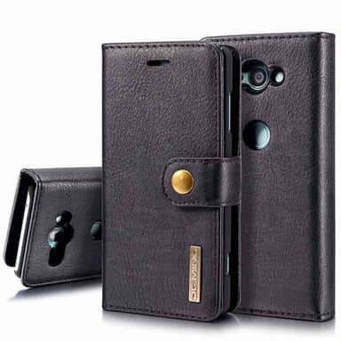Lompakkokotelo DG-Ming 2i1 Sony Xperia XZ2 Compact (H8324)  - musta