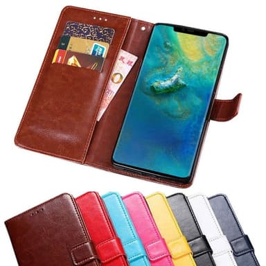 Lompakkokotelo 3-kortti Huawei Mate 20 Pro (LYA-L29)  - punainen