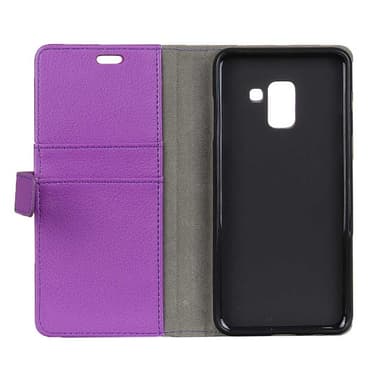 Lompakkokotelo 2-kortti Samsung Galaxy A6 Plus 2018 (SM-A610F)  - viol