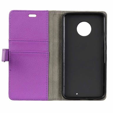 Lompakkokotelo 2-kortti Motorola Moto G6 (XT1925)  - violetti