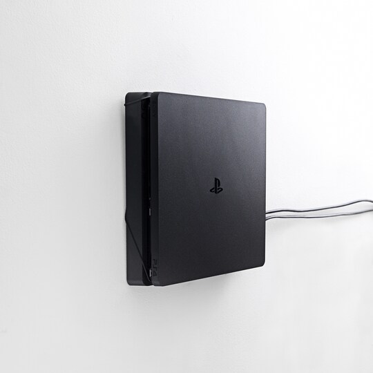 Floating Grip PS4 Slim seinäkiinnike (musta)