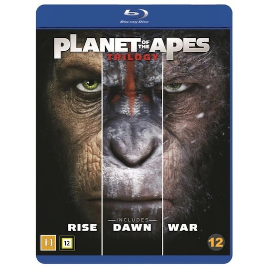PLANET OF THE APES 1-3 COLLECTION / 2011-2017 (Blu-ray)