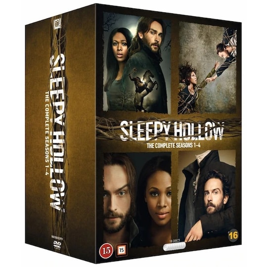 SLEEPY HOLLOW S.1-4 COMPLETE BOX (DVD)