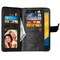 Lompakkotelo Flexi 9-kortti Motorola Moto C (XT1754)  - musta