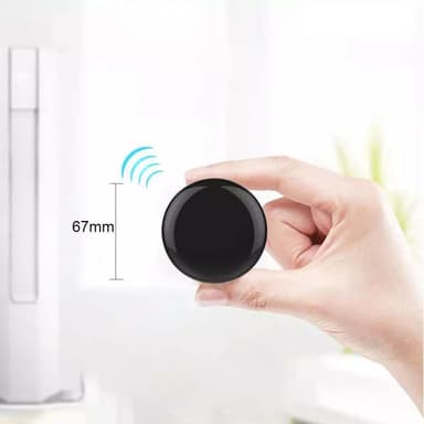 Universal Smart Home Wifi IR -kaukosäädin Musta