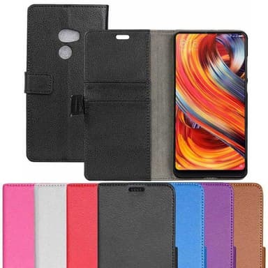 Lompakkokotelo 2-kortti Xiaomi Mi Mix 2  - ruskea