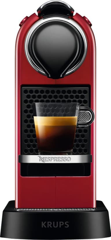 NESPRESSO® CitiZ kapselikeitin, Krups XN741510WP (punainen)