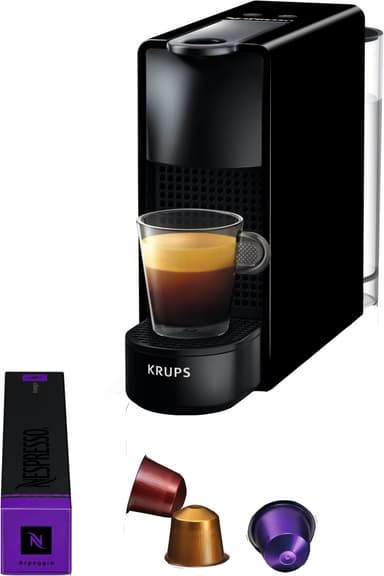 NESPRESSO® Essenza Mini C by Krups kapselikeitin XN110810WP (musta)