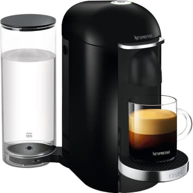 NESPRESSO® VertuoPlus Deluxe by Krups kapselikeitin XN900810WP (musta)