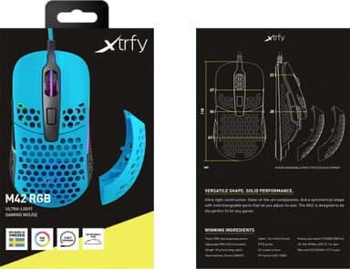 Xtrfy M42 pelihiiri (Miami Blue)