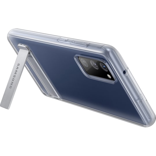 Samsung Galaxy S20 FE/S20 FE 5G Standing Cover suojakuori (läpinäkyvä)