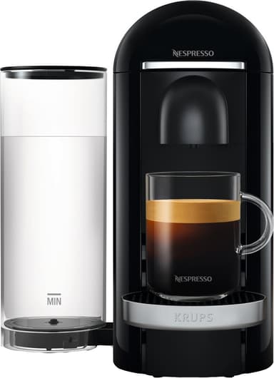NESPRESSO® VertuoPlus Deluxe by Krups kapselikeitin XN900810WP (musta)