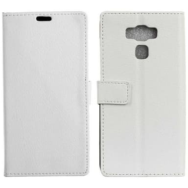 Lompakkokotelo 2-kortti Asus Zenfone 3 Max (ZC553KL)  - valkoinen
