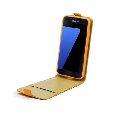 Sligo lompakkokotelo Samsung Galaxy S7 Edge (SM-G935F)  - oranssi