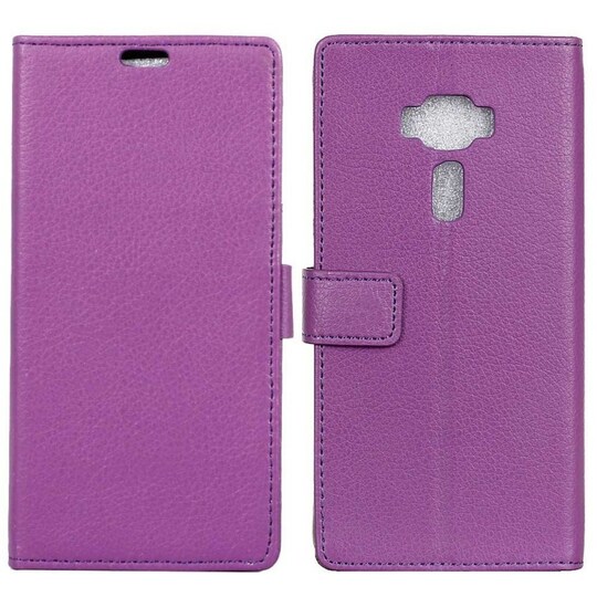 Lompakkokotelo 2-kortti Asus Zenfone 3 (ZE552KL)  - violetti