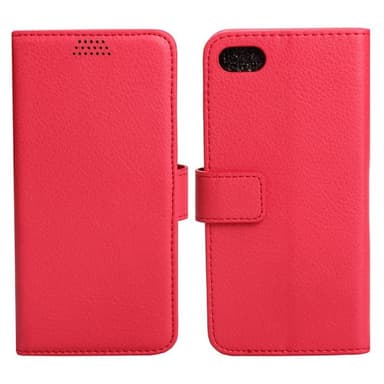 Lompakkokotelo 2-kortti Apple iPhone 7/8  - punainen