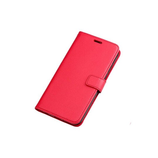 Lompakkokotelo 3-kortti Samsung Galaxy A5 2016 (SM-A510F)  - punainen