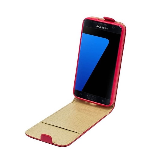 Sligo lompakkokotelo Samsung Galaxy S7 Edge (SM-G935F)  - punainen