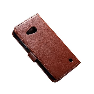 Lompakkokotelo 3-kortti Microsoft Lumia 550 (RM-1128)  - ruskea