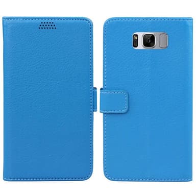 Lompakkokotelo 2-kortti Samsung Galaxy S8 Plus (SM-G955F)  - sininen