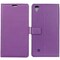 Lompakkokotelo 2-kortti LG X Power (K220)  - violetti