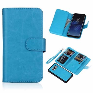 Lompakkokotelo magneetti 2i1 Samsung Galaxy S8 (SM-G950F)  - sininen