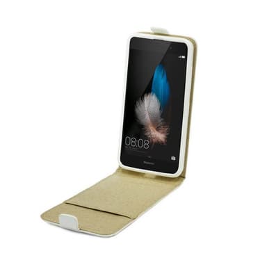 Sligo lompakkokotelo Huawei P8 Lite 2015 (ALE-L21)  - valkoinen
