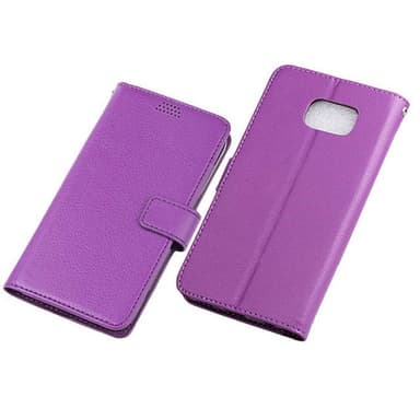 Lompakkokotelo 3-kortti Samsung Galaxy S6 Edge Plus (SM-G928F)  - viol