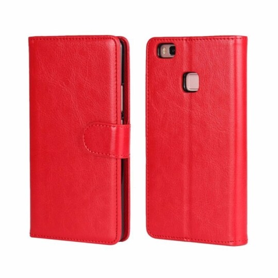 MOVE lompakkokotelo 2i1 Huawei P8  - punainen