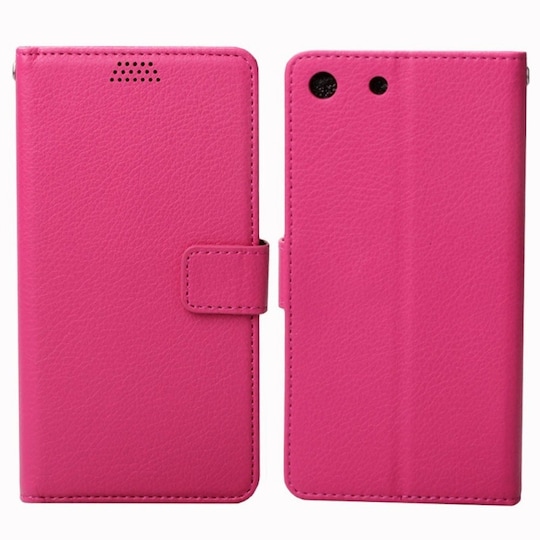Lompakkokotelo 2-kortti Sony Xperia M5 (E5663)  - pinkki