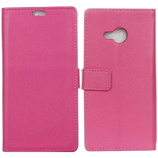 Lompakkokotelo 2-kortti HTC U Play  - pinkki