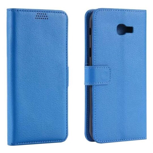 Lompakkokotelo 2-kortti Samsung Galaxy A7 2017 (SM-A720F)  - sininen