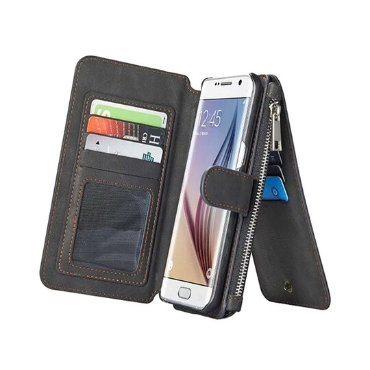 Multi Lompakkokotelo 14-kortti Samsung Galaxy S6 Edge (SM-G925F)  - Mu