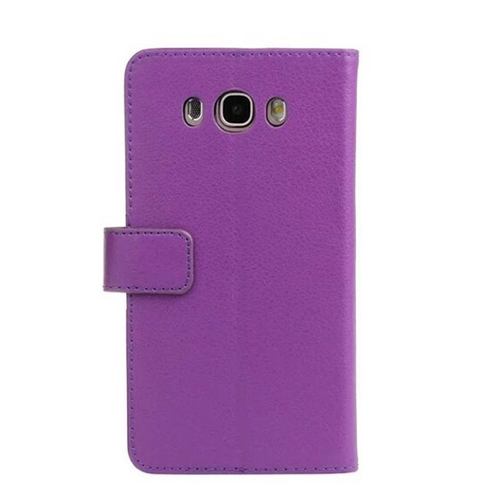Lompakkokotelo 2-kortti Samsung Galaxy J7 2016 (SM-J710F)  - violetti