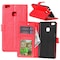 Lompakkokotelo 3-kortti Huawei P9 Lite (VNS-L31)  - punainen