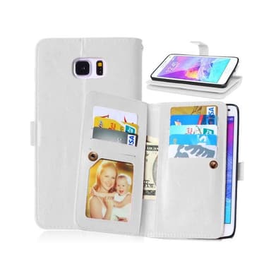 Lompakkotelo Flexi 9-kortti Samsung Galaxy Note 5 (SM-920C)  - valkoin