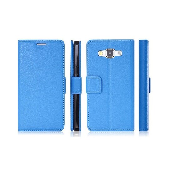 Lompakkokotelo 2-kortti Samsung Galaxy A8 2015 (SM-A800F)  - sininen