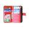 Lompakkotelo Flexi 9-kortti OnePlus X (E1001)  - punainen
