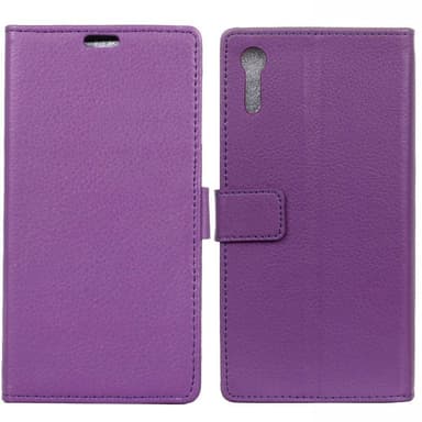 Lompakkokotelo 2-kortti Sony Xperia XZ / XZ (F8331)  - violetti