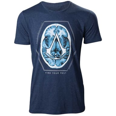 Assassin s Creed t-paita - Find Your Past (sininen) (L)