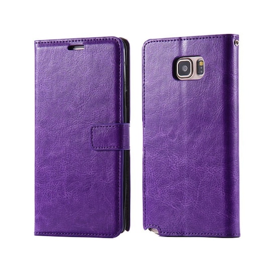 Lompakkokotelo 3-kortti Samsung Galaxy Note 5 (SM-920C)  - violetti