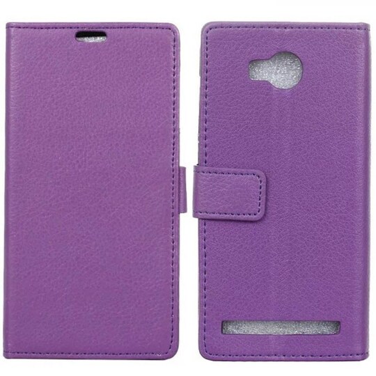 Lompakkokotelo 2-kortti Huawei Y3 II (LUA-L21)  - violetti