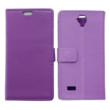 Lompakkokotelo 2-kortti Huawei Y5 / Y560  - violetti