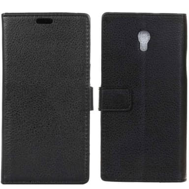 Lompakkokotelo 2-kortti ZTE Blade V7  - musta