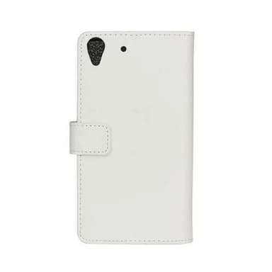 Lompakkokotelo 2-kortti Huawei Y6 2015 (SCL-L01)  - valkoinen