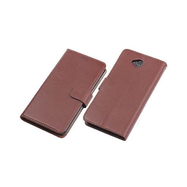 Lompakkokotelo 3-kortti Microsoft Lumia 650 (RM-1152)  - ruskea