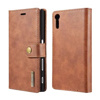 Lompakkokotelo DG-Ming 2i1 Sony Xperia XZ / XZ (F8331)  - ruskea