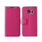 Lompakkokotelo 2-kortti Samsung Galaxy S6 Edge Plus (SM-G928F)  - pink