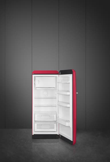 Smeg 50 s Style jääkaappi pakastelokerolla FAB28RDRB5 (punainen)