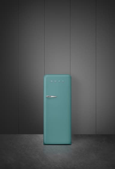 Smeg 50 s Style jääkaappi pakastelokerolla FAB28RDEG5 (vihreä)